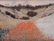 Claude Monet Poppy Field in a Hollow Near Giverny china oil painting artist